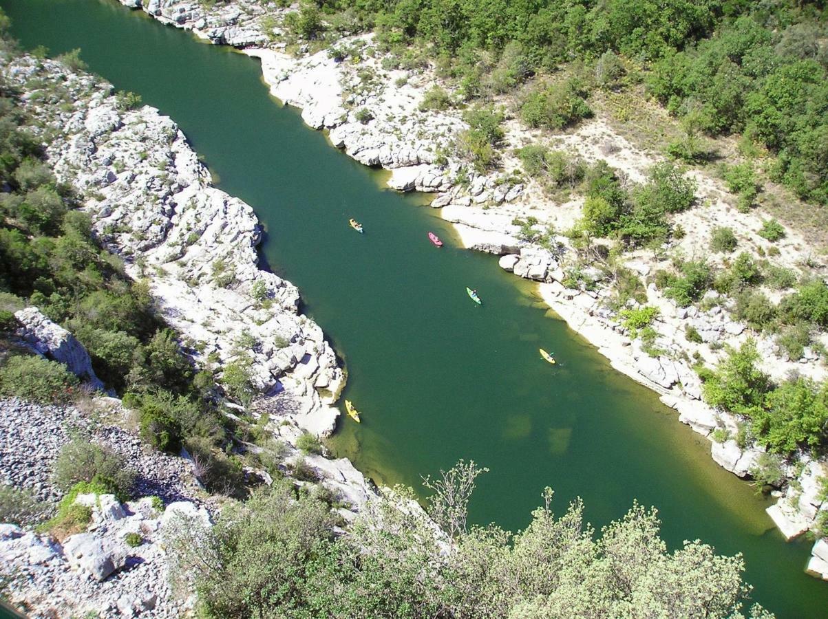 Villa La Cigale - Pte Des Gorges - Piscine Privee Chauffee Vallon-Pont-dʼArc Exterior foto